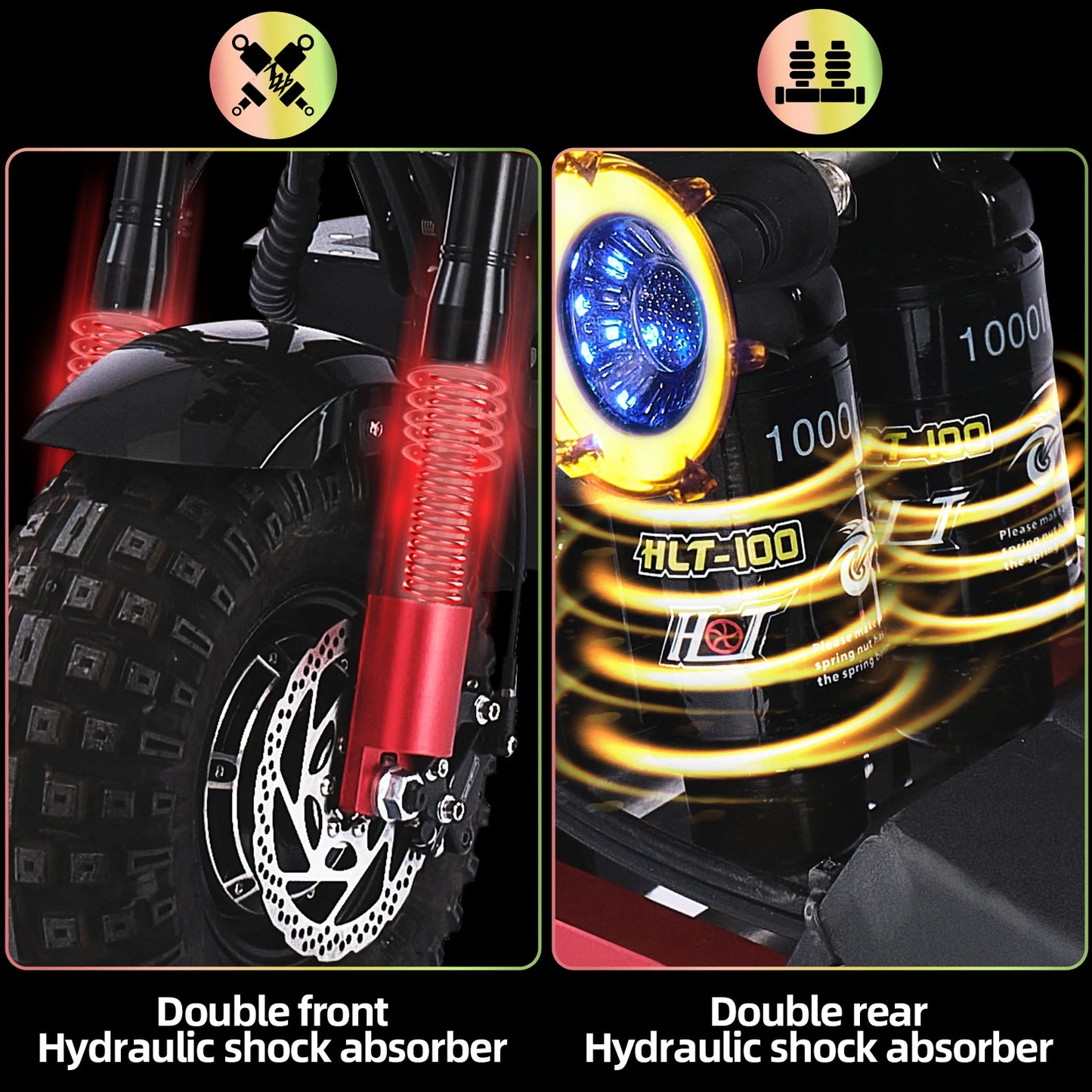 OBARTER X7 Dual Motor Off-Road Electric Scooter For Adults