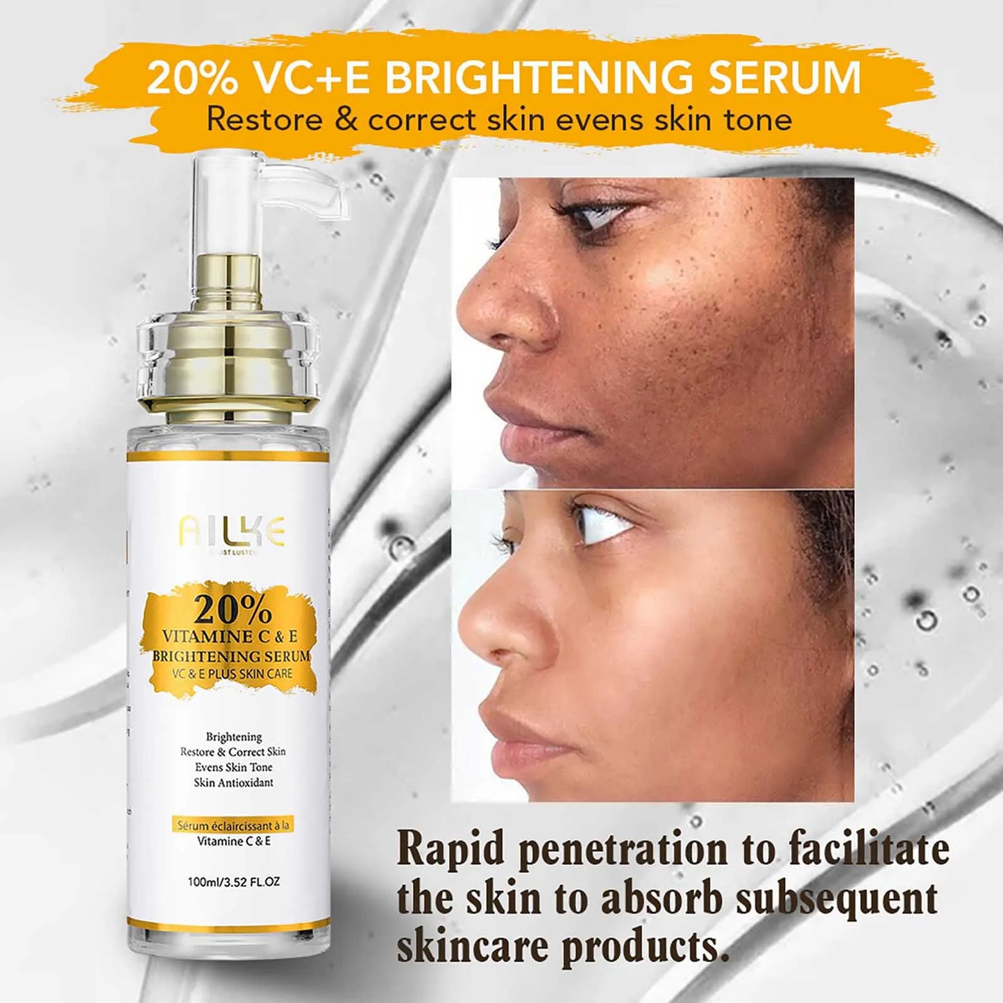 KYLIEFIT AILKE Vitamin C Whitening Serum