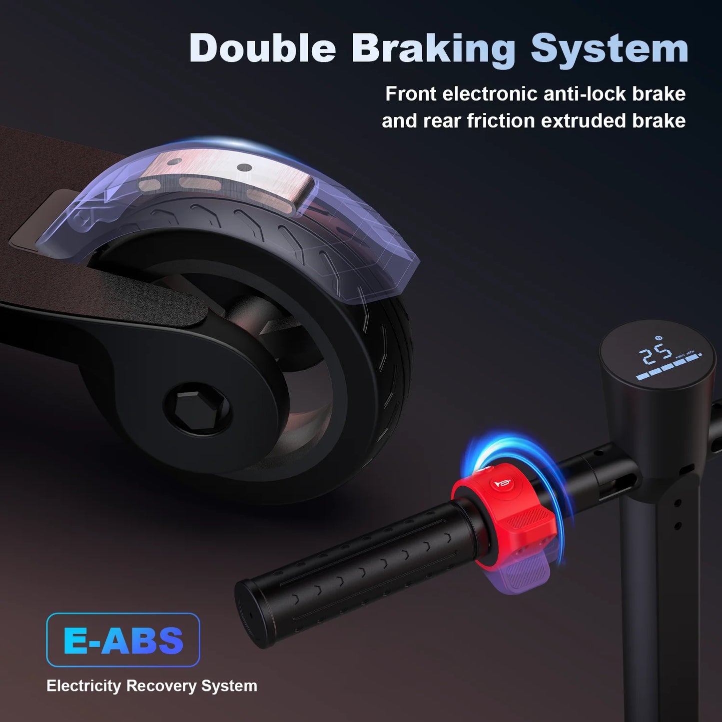 Huancic X6 Foldable Electric Scooter For Adults And Commuters