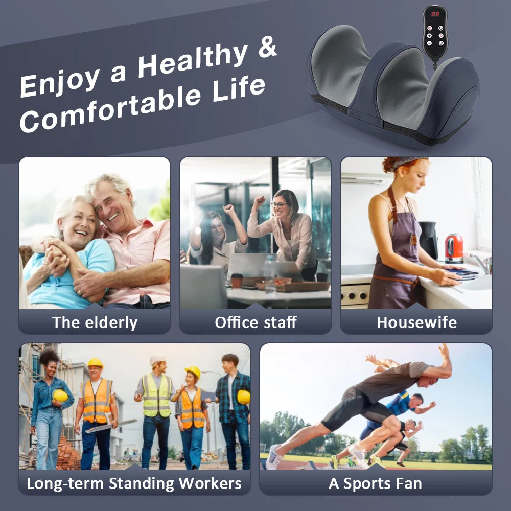 PASTSKY Electric Foot Massager With Shiatsu Kneading Leg Roller