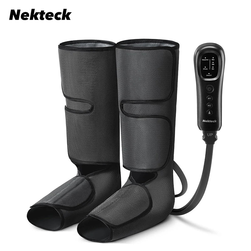 Nekteck Leg Massager With Air Compression Calf Wraps