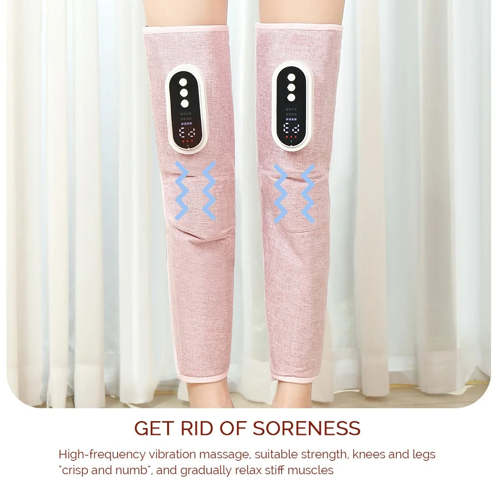 Foreverlily Electric Leg And Knee Massager 3in1 Vibration Air Pressure