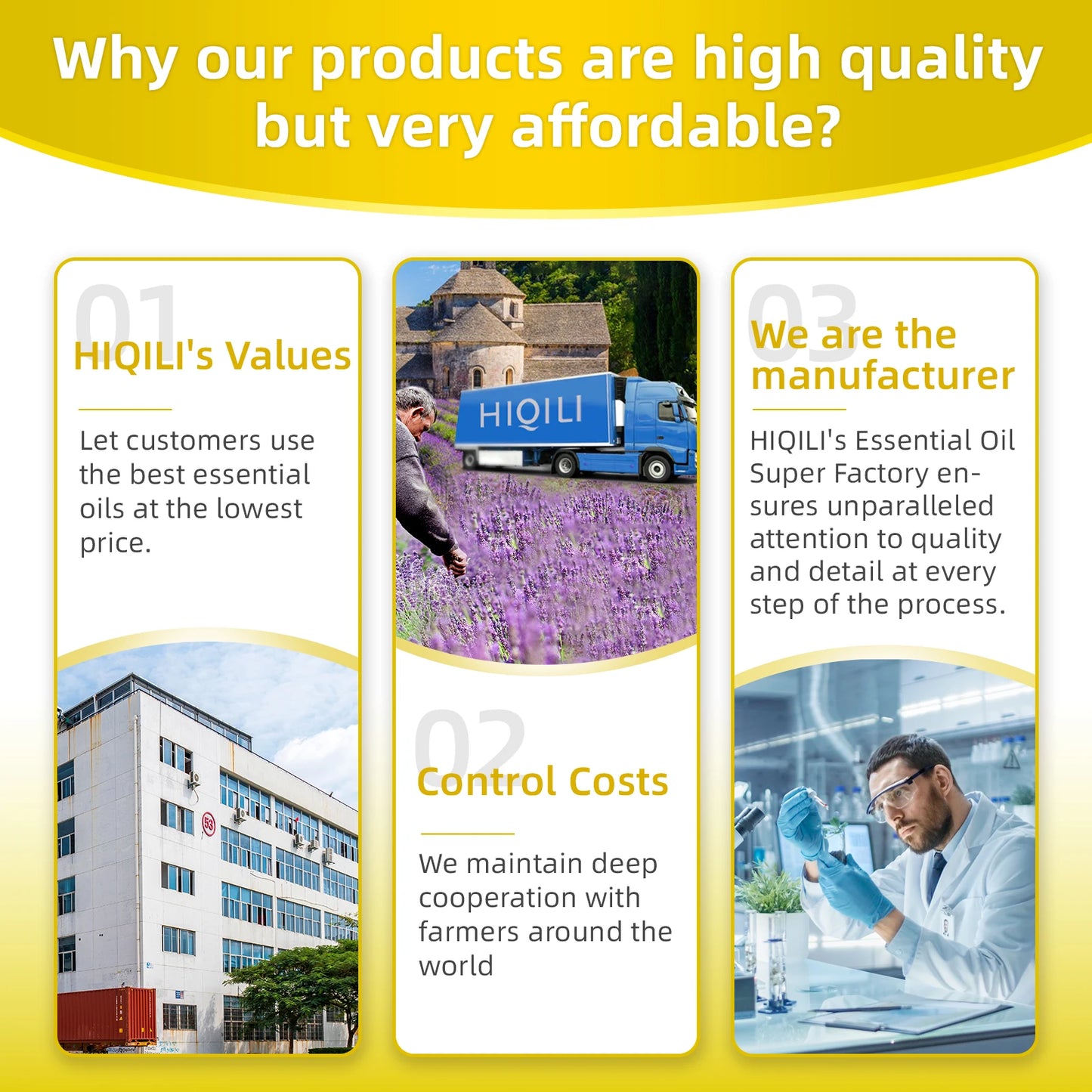 HIQILI Grapefruit Essential Oil for Aromatherapy and Diffusers