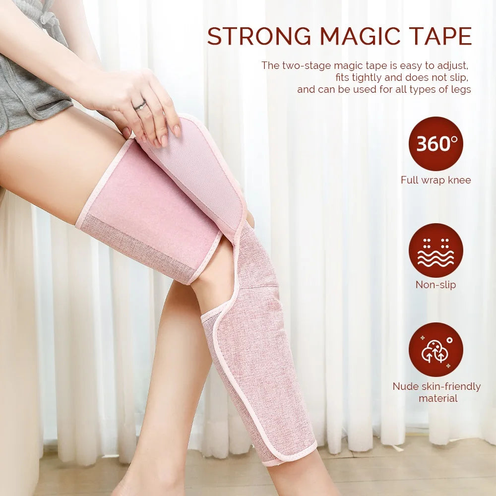 Foreverlily Electric Leg And Knee Massager 3in1 Vibration Air Pressure