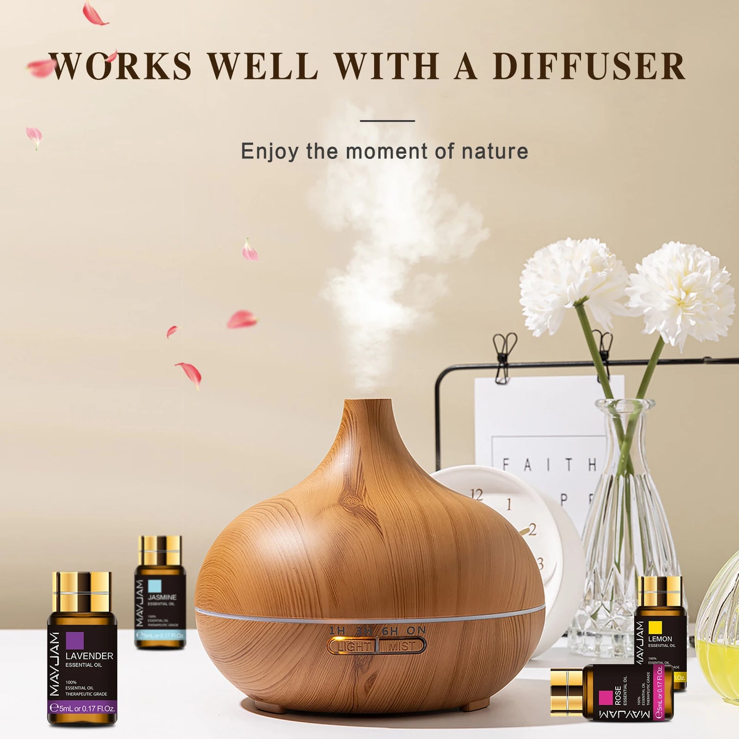 MAYJAM Essential Oils Set for Humidifier Diffuser Air Freshener
