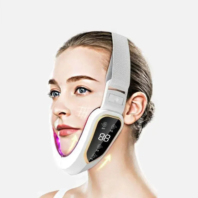 LED Photon Facial Therapy Massager for Lifting and Slimming