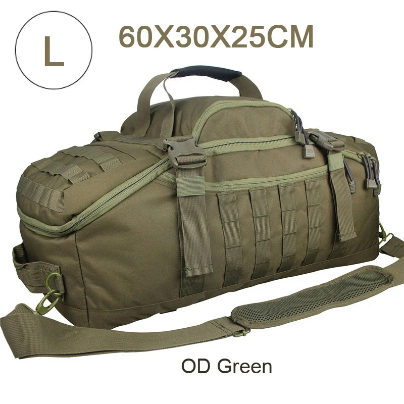 LQARMY Outdoor Molle Tactical Backpack for Hiking Camping