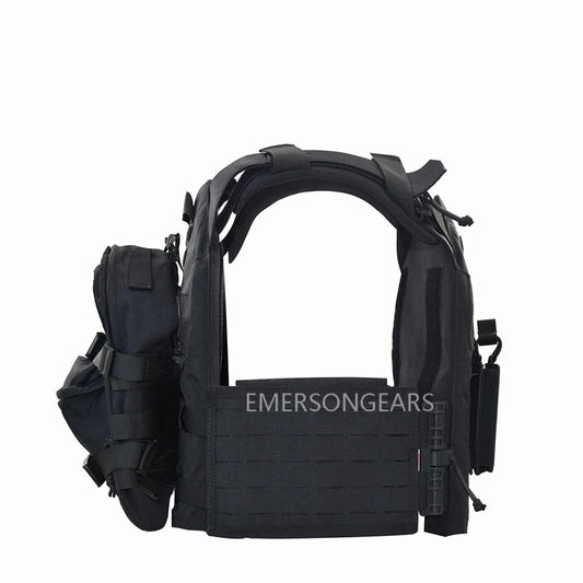Emersongearscn 1000D Nylon Quick Release Vest With Hydration Backpack