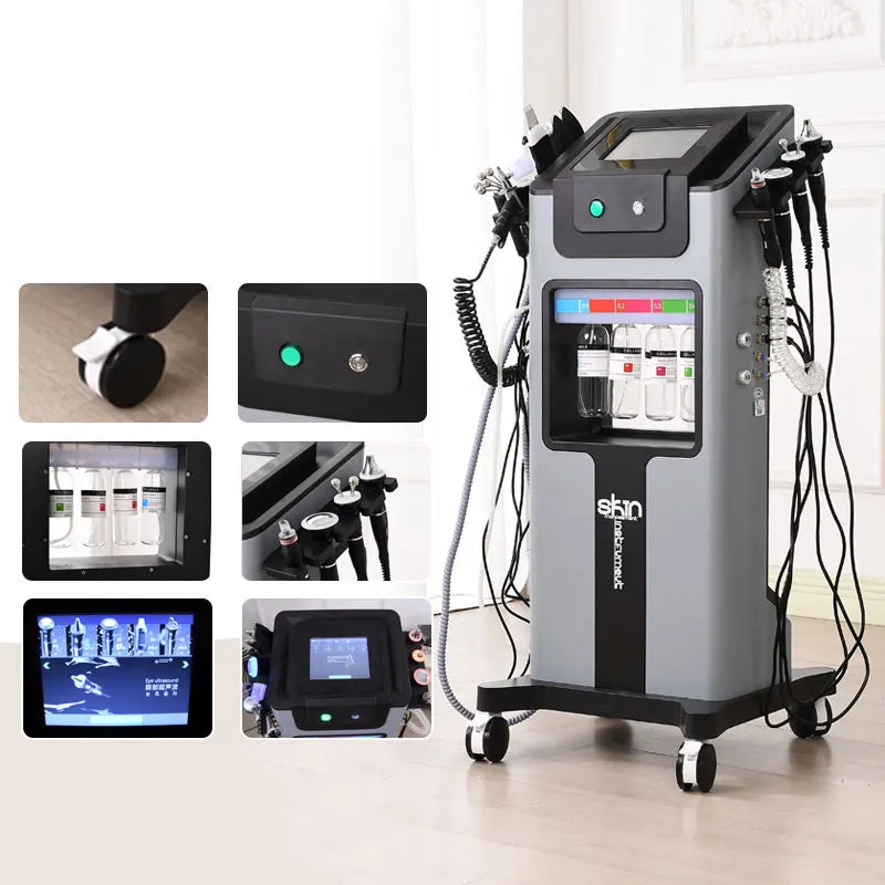 Amilibeauty 10 In 1 Hydra Aqua Facial Machine Dermabrasion Peeling