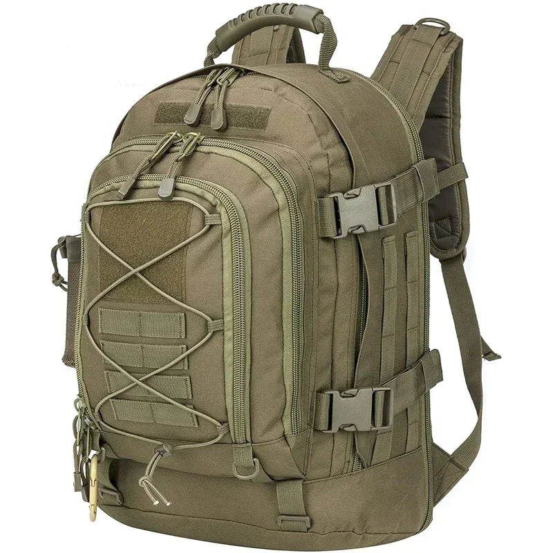 LQARMY Military Molle Tactical Backpack Rucksack For Outdoor Use