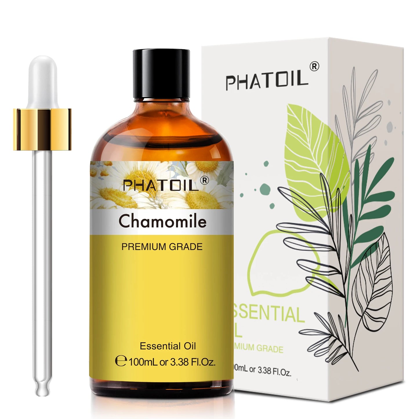 PHATOIL Lavender Jasmine Vanilla Eucalyptus Pure Essential Oil