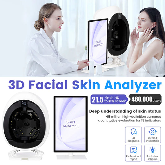 3D Facial Skin Analyzer With 48MP Camera And AI Skin Diagnosis