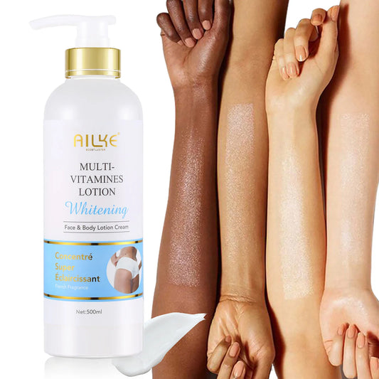AILKE Vitamin Whitening Body Lotion Moisturizing for Radiant Skin Tone