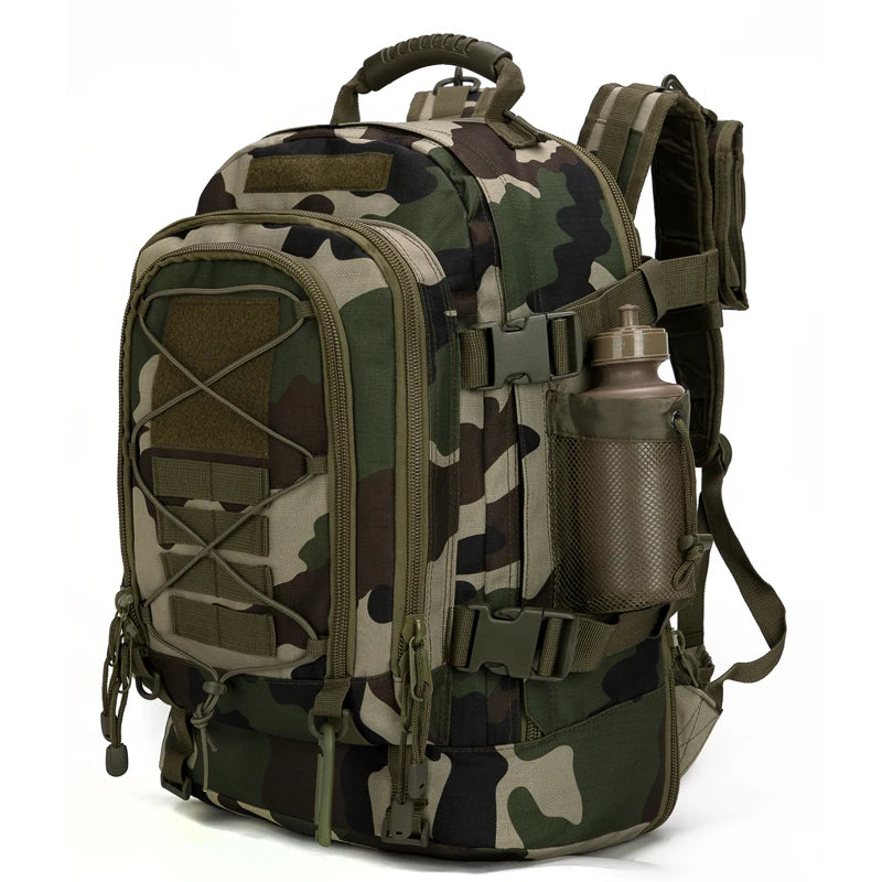 LQARMY Military Molle Tactical Backpack Rucksack For Outdoor Use