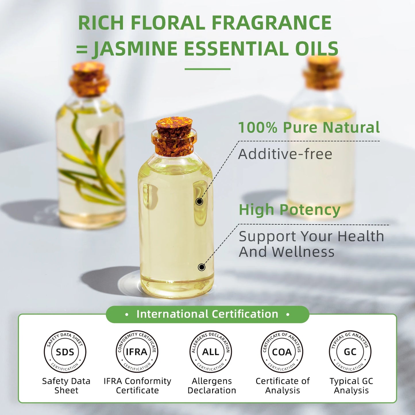 HIQILI Thyme Essential Oil Pure Floral Oil For Aromatherapy