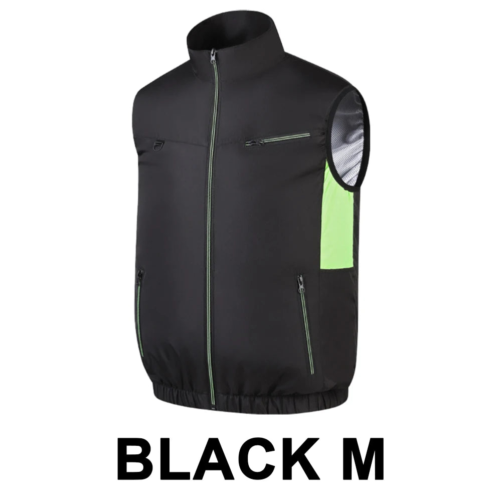 Cooling Vest Ice Fan Wearable Air Conditioner 3 Gears Breathable