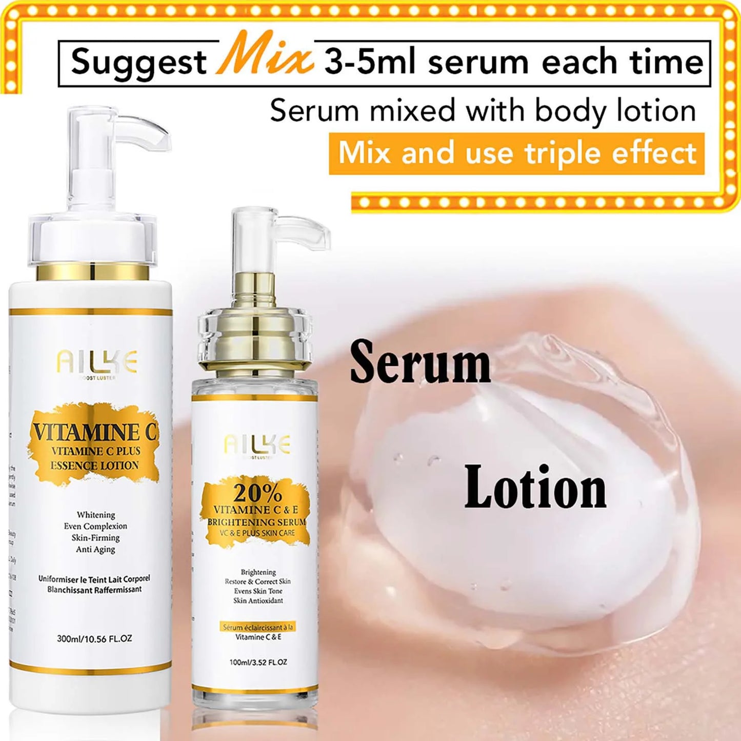 KYLIEFIT AILKE Vitamin C Whitening Serum