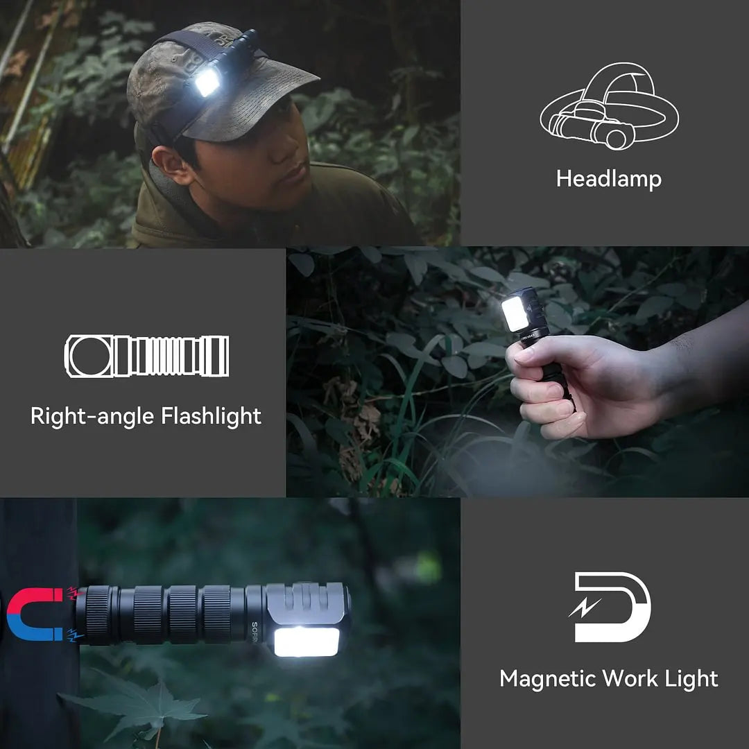 Sofirn HS42 Headlamp 2100lm USB C Rechargeable Flashlight