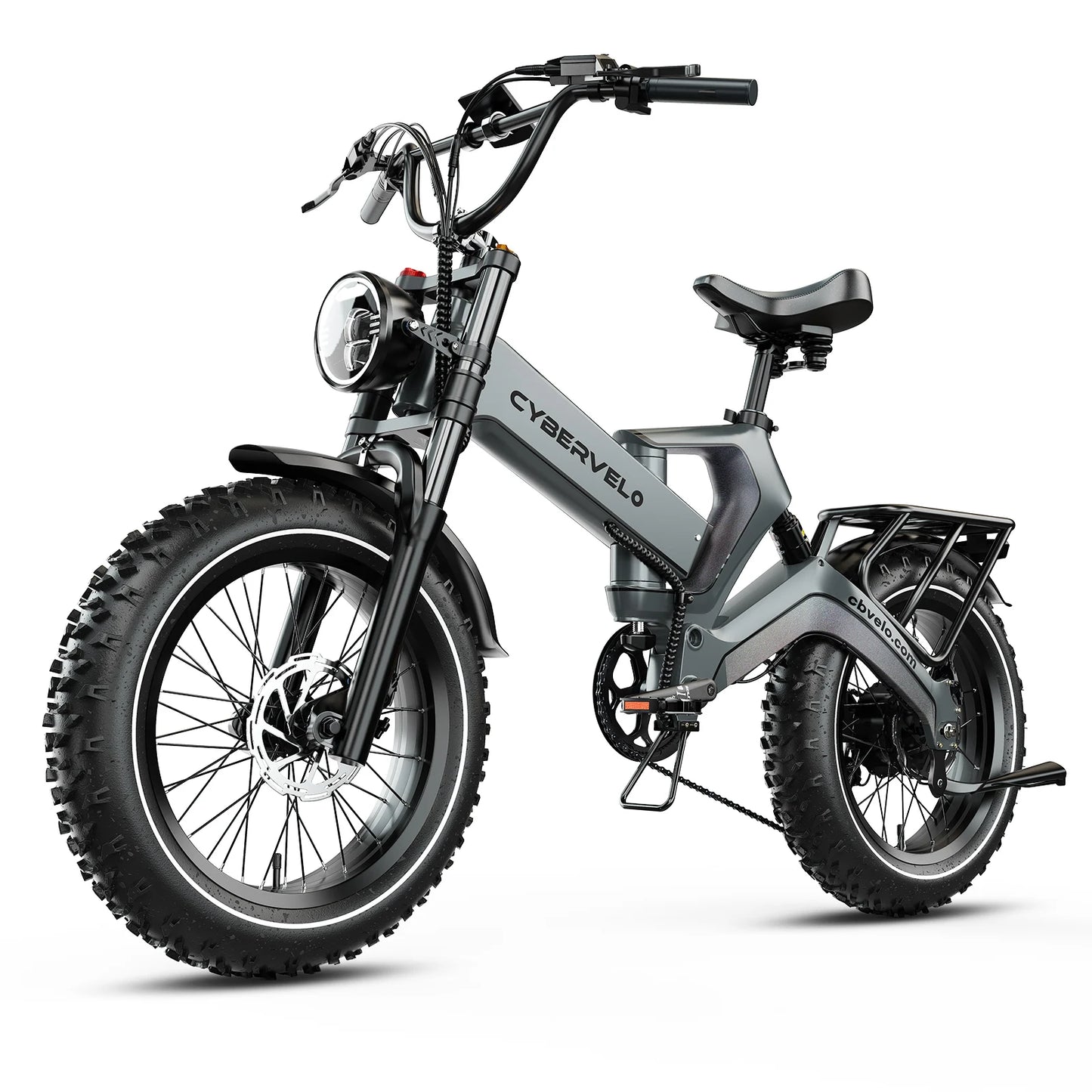 Cybvelo EK6 Folding Fat Tire Electric Bike