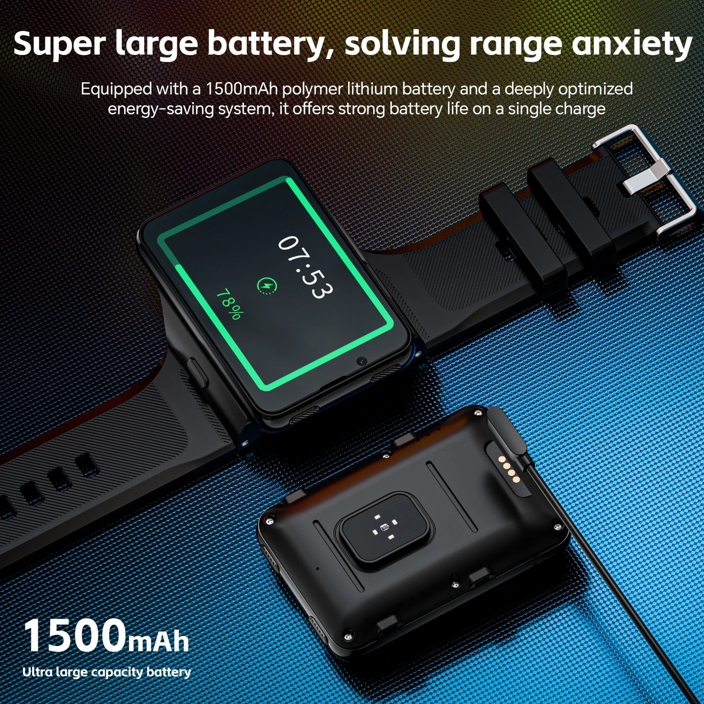 Lokmat Appllp Max Android Smartwatch 4G With Dual Camera