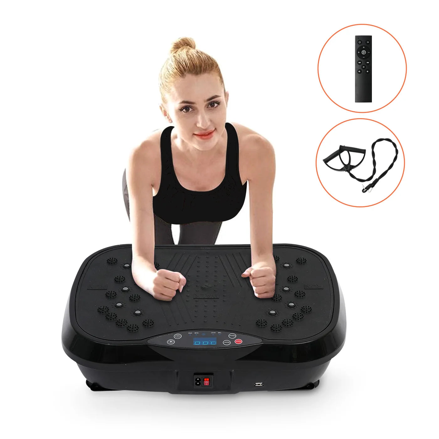 N Vibration Plate Exercise Machine For Home Fat Burning Workout