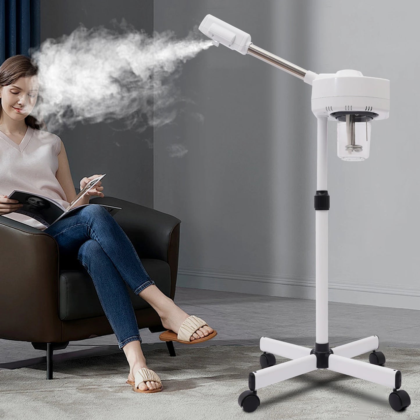 Facial Steamer Hot Spray for Deep Cleansing Skin Care Vaporizer