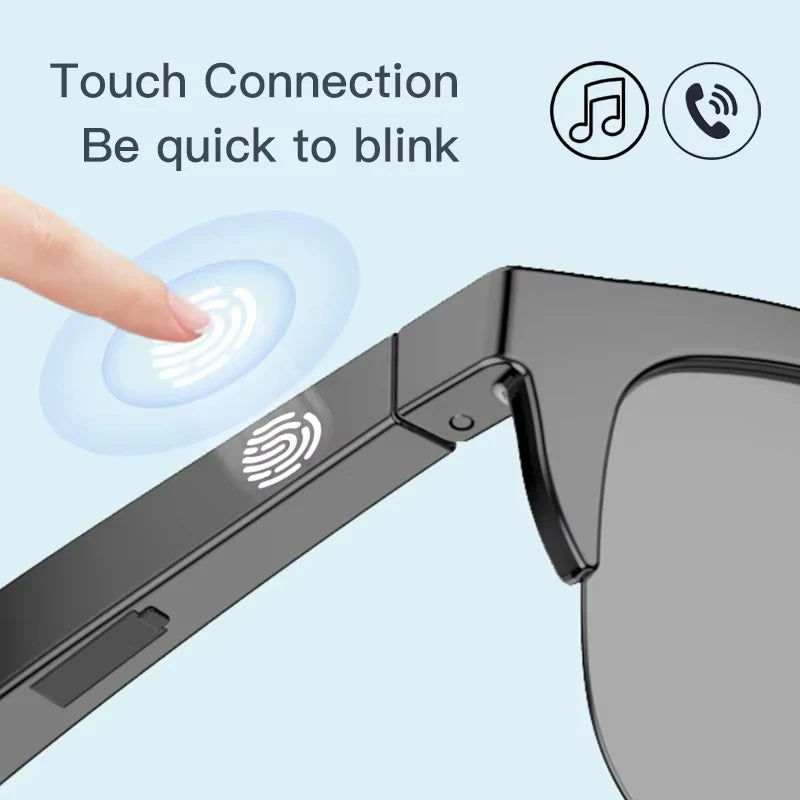 Odelettevcy Smart Bluetooth Sunglasses V5.3 With UV Protection