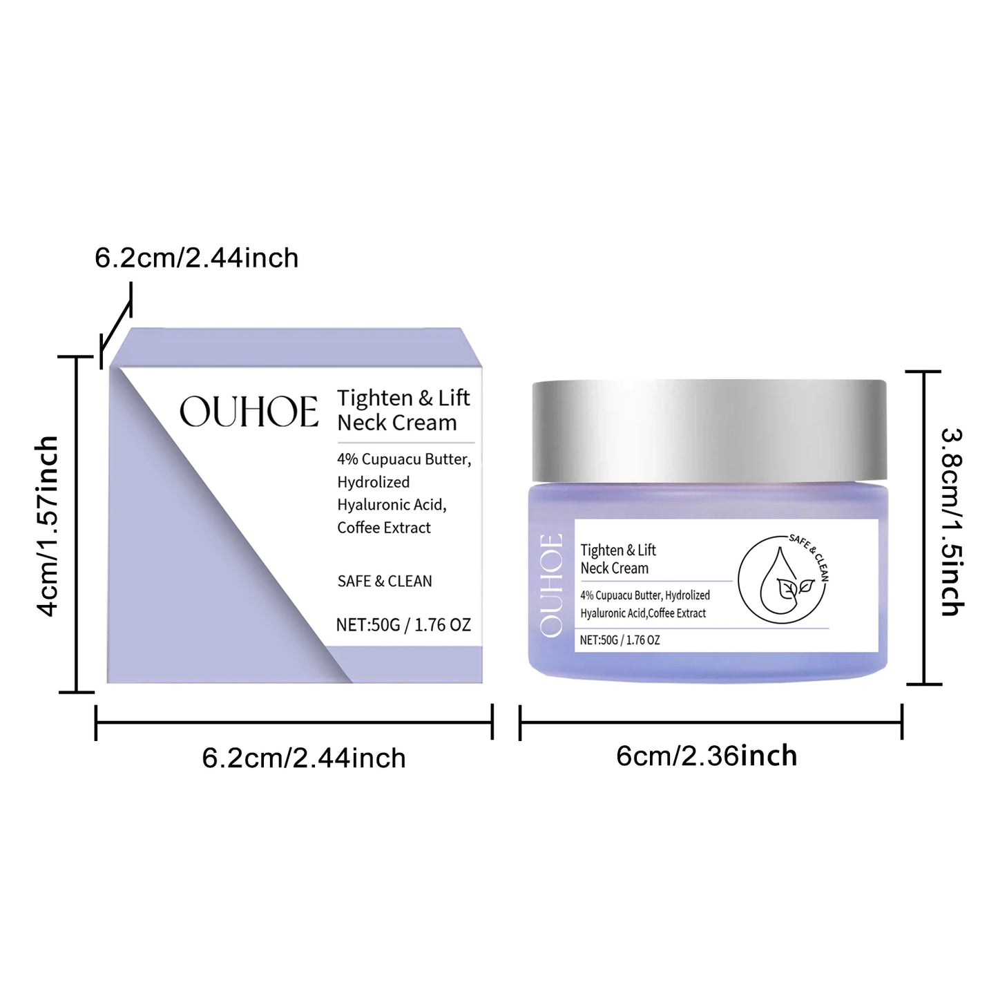 OUHOE Neck Tightening Cream For Anti Wrinkle And Firming