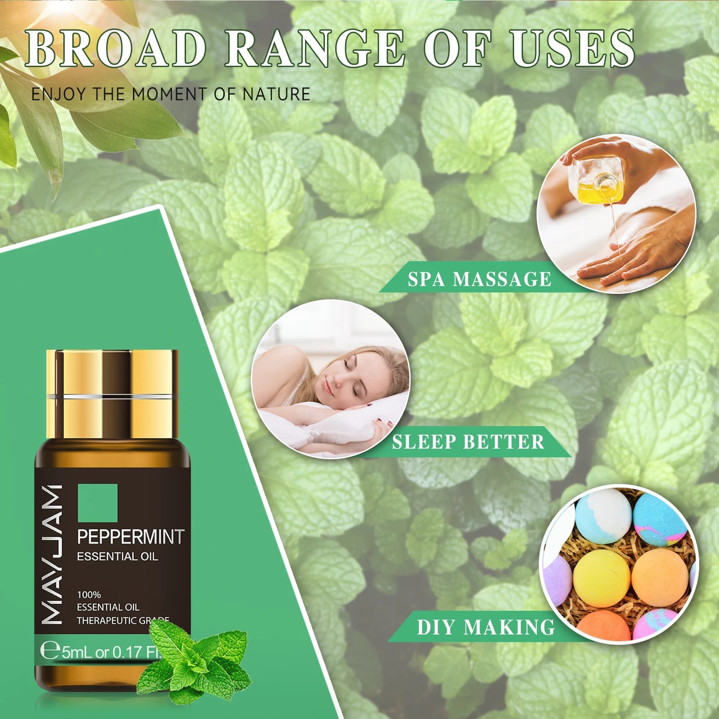 MAYJAM Essential Oils Set for Humidifier Diffuser Air Freshener