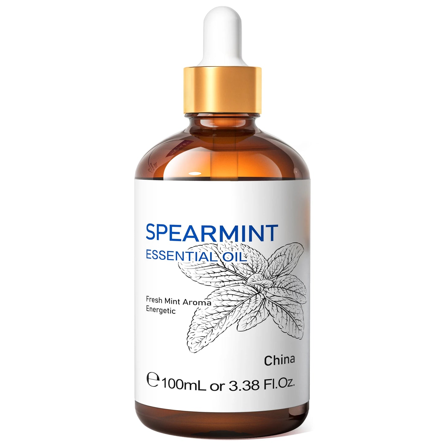 HIQILI Spearmint Vanilla Rose Cinnamon Lemon Essential Oils