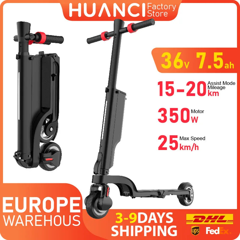 Huancic X6 Foldable Electric Scooter For Adults And Commuters