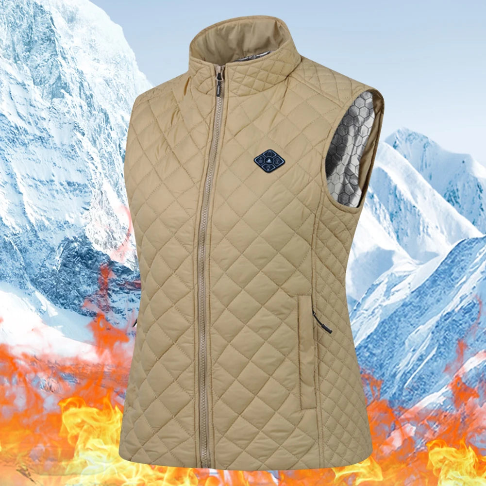 NONECN USB Heated Vest With 21 Heating Zones For Winter