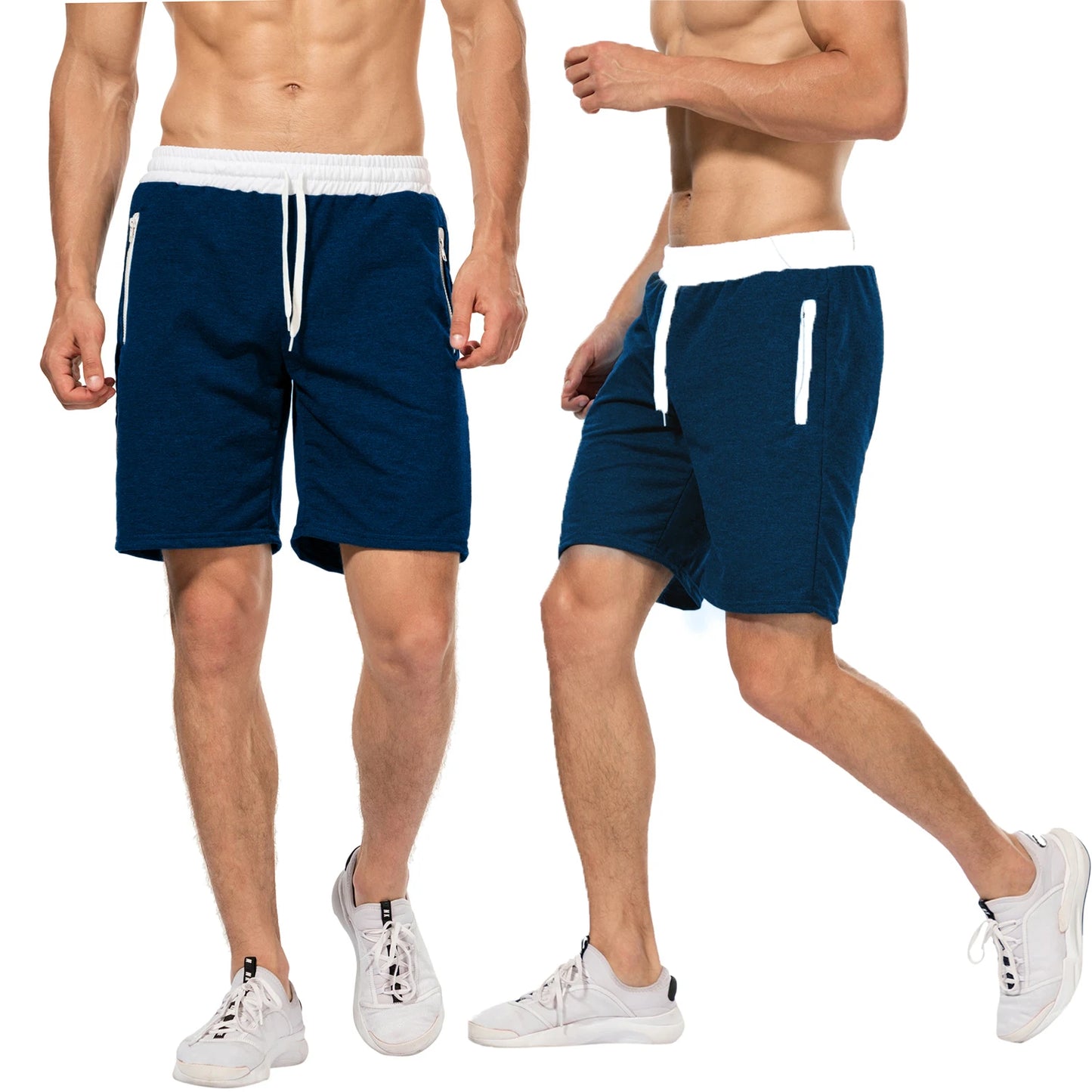 NONECN Men's Sport Shorts Running Gym Fitness Beach Bottoms