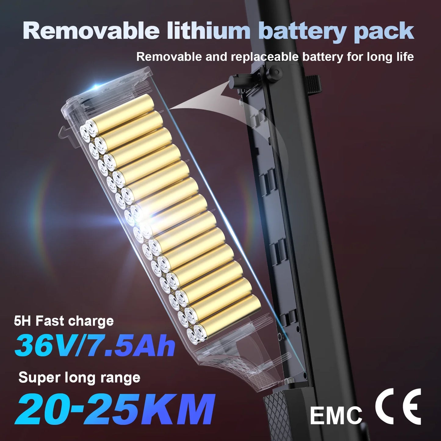 HUANCI X6 Electric Scooter Foldable 350W 25 KmH Smart App