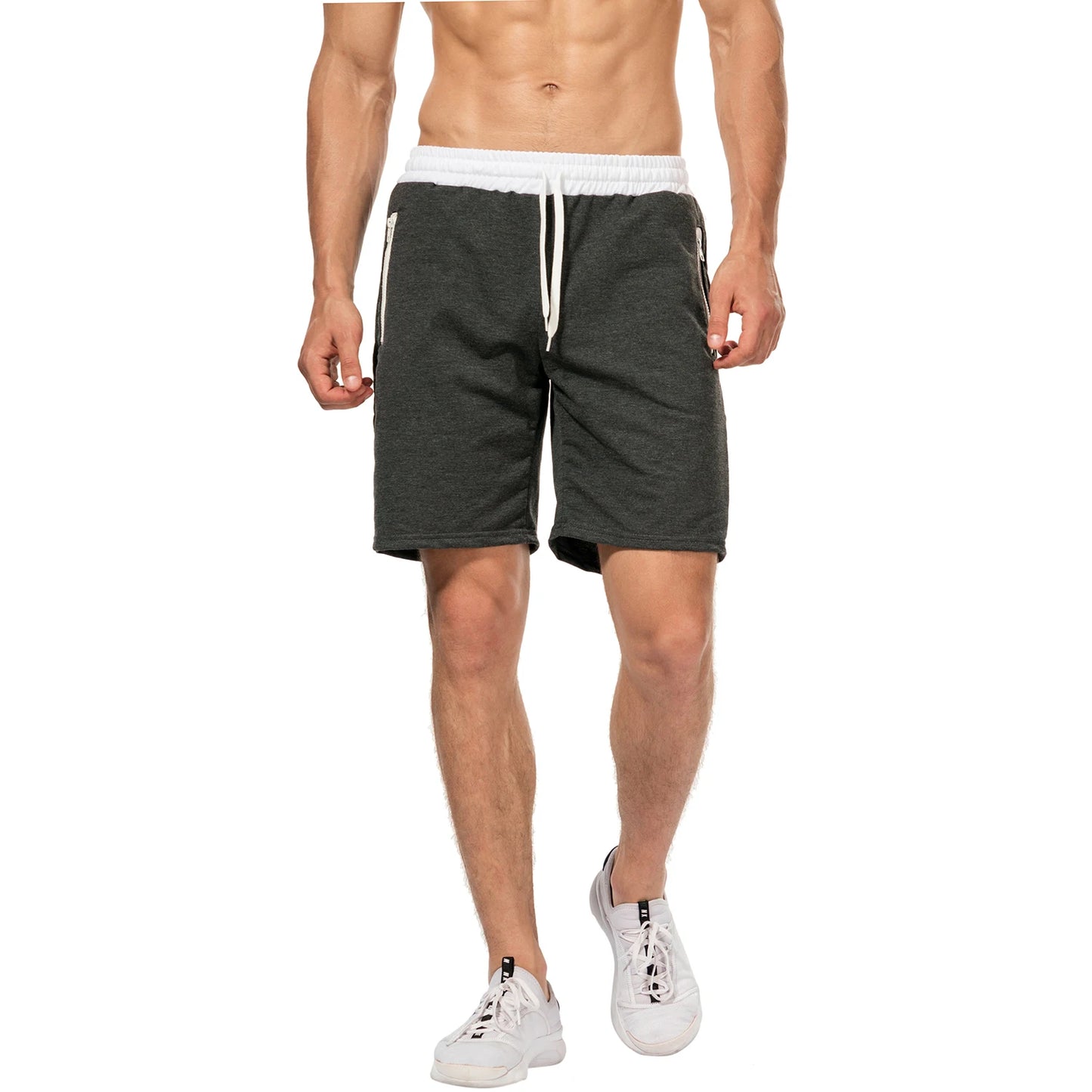 NONECN Men's Sport Shorts Running Gym Fitness Beach Bottoms