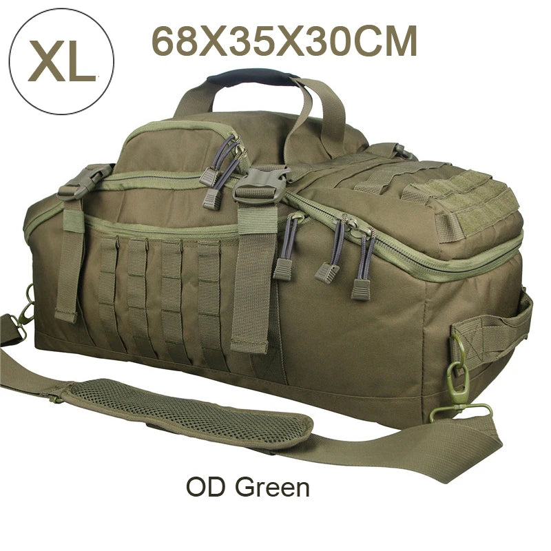LQARMY Outdoor Molle Tactical Backpack for Hiking Camping