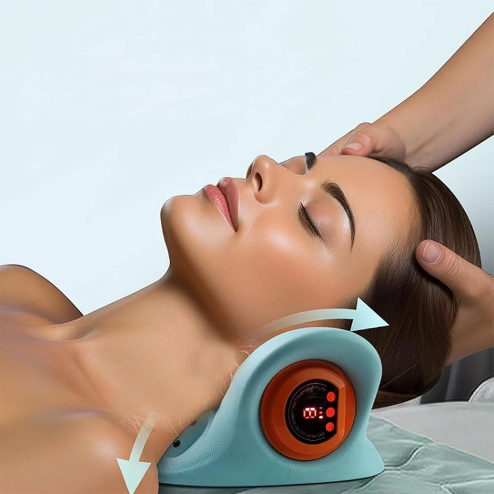 Neck Massager With Electric Shoulder Massage And Back Relief