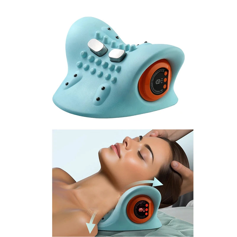 Neck Massager With Electric Shoulder Massage And Back Relief