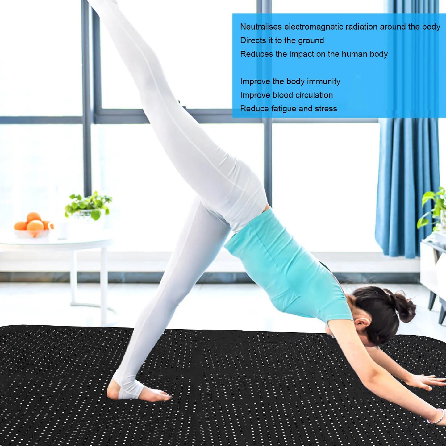 Grounding Sheet Mat for Anxiety Relief and Sleep Support