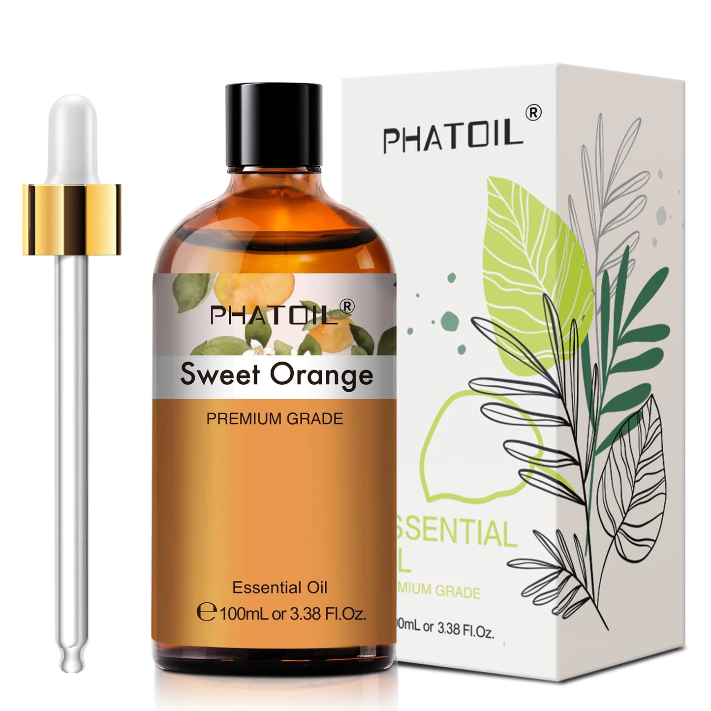 PHATOIL Lavender Jasmine Vanilla Eucalyptus Pure Essential Oil