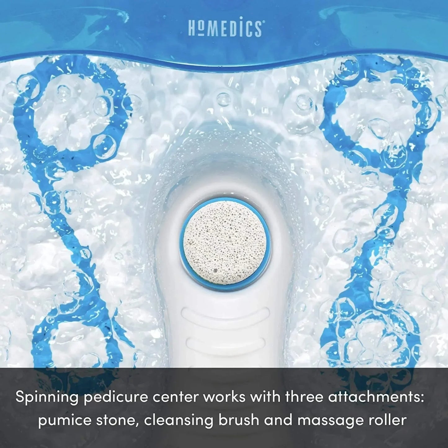 Foot Spa Massager With Heated Bubbles And Hydrotherapy Jets