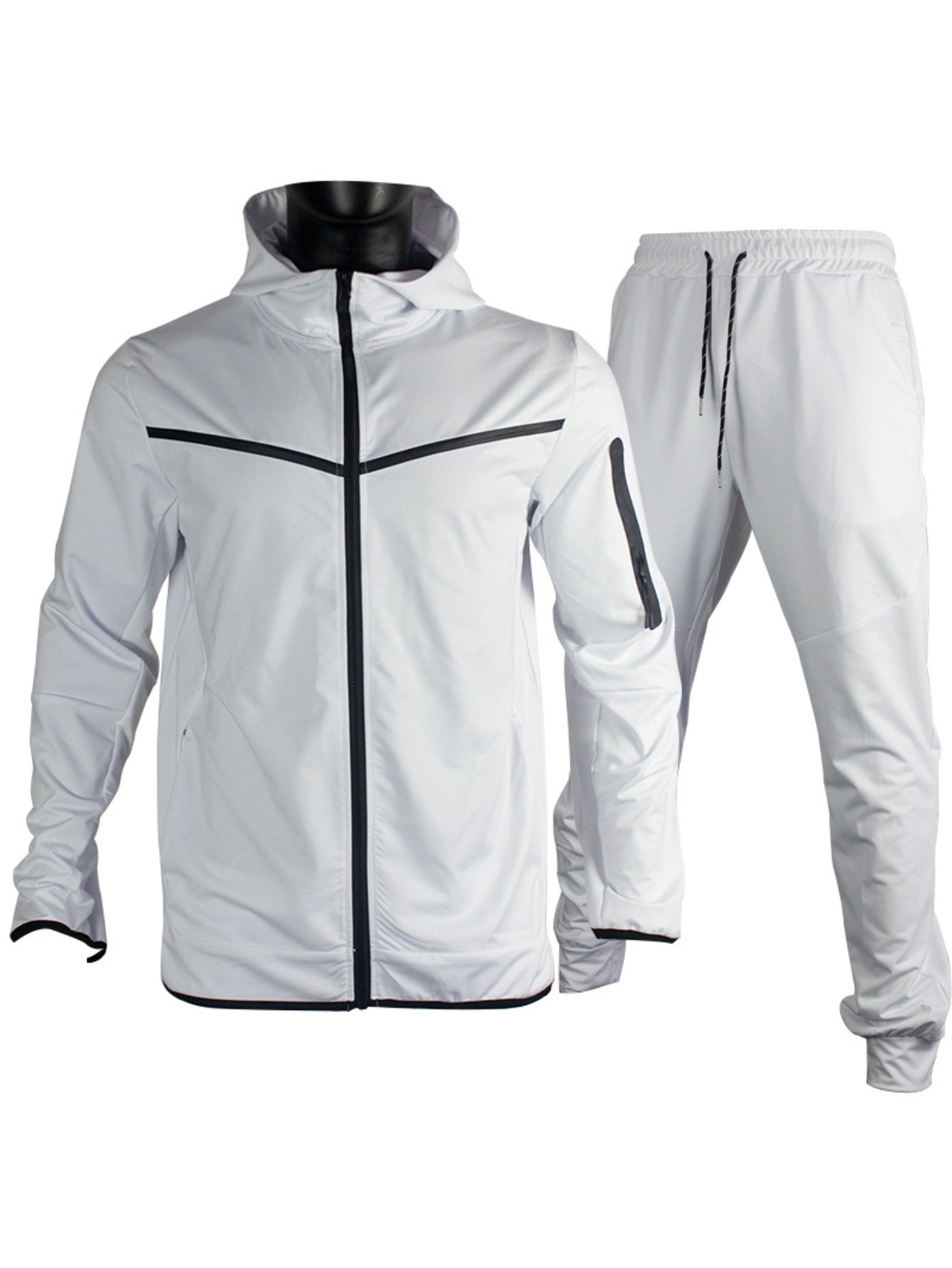 Men's Sweatshirt and Joggers Set Casual Two-Piece Athletic Wear