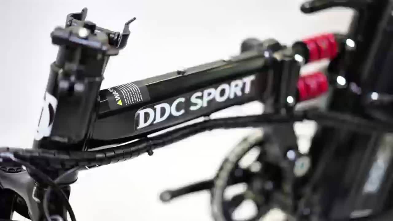 DDC SPORT Folding Electric Bike For Adults 48V 20Ah Battery