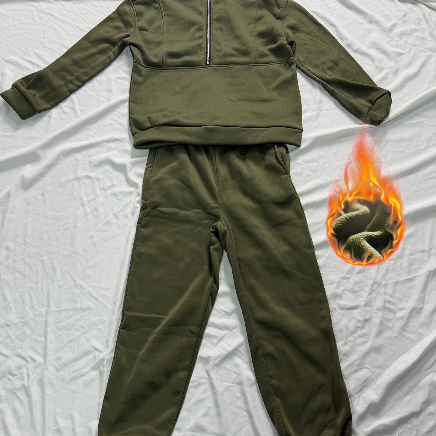 Women's Sporty Casual Two Piece Set Sweatshirt And Sweatpants