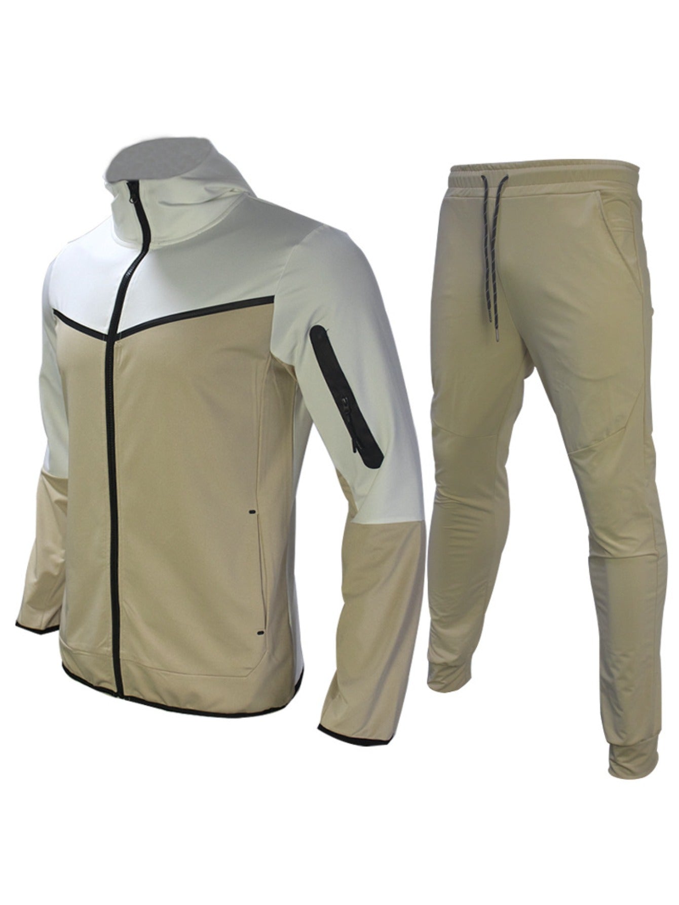 Men's Sweatshirt and Joggers Set Casual Two-Piece Athletic Wear