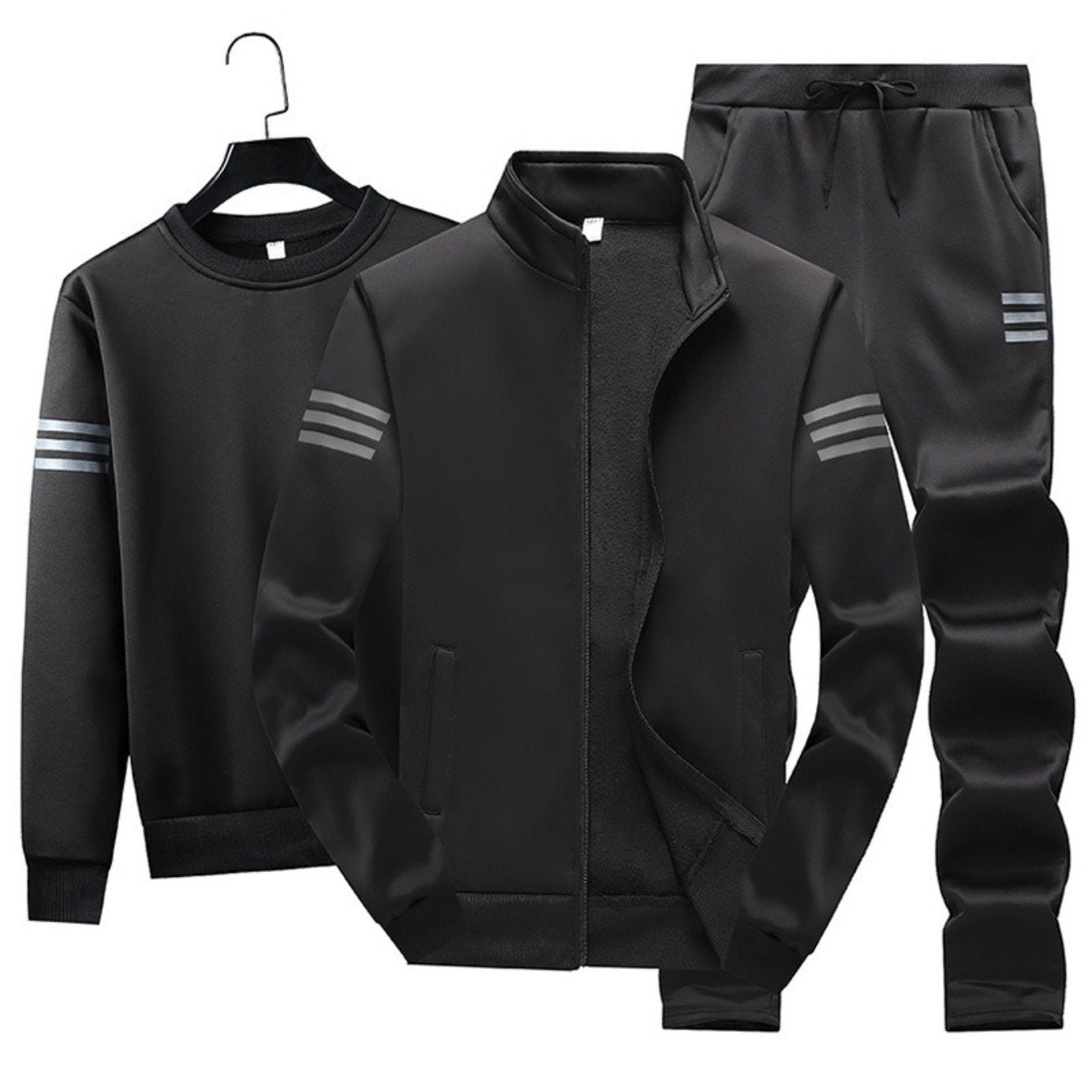 Men's Sports Casual Three-Piece Running Suit