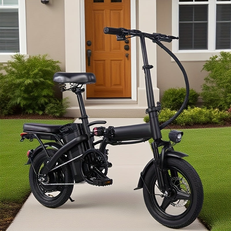 Foldable Electric Bicycle With 330 Lb Load Capacity
